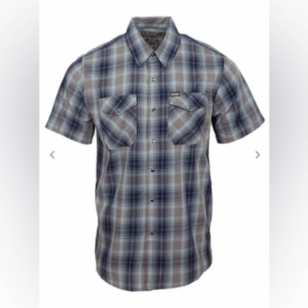 DIXXON FLANNEL CO Laredo / short sleeve bamboo pearl snap / men’s m - Picture 2 of 6